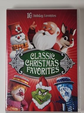 CLASSIC CHRISTMAS FAVORITES: 10 FILM DVD, Factory Sealed